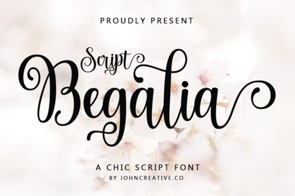 Begalia Script: A Premium Typeface for Modern Campaign Design