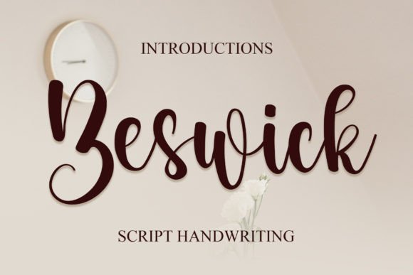 Beswick: The Handwritten Typeface That Brings Joy to Branding