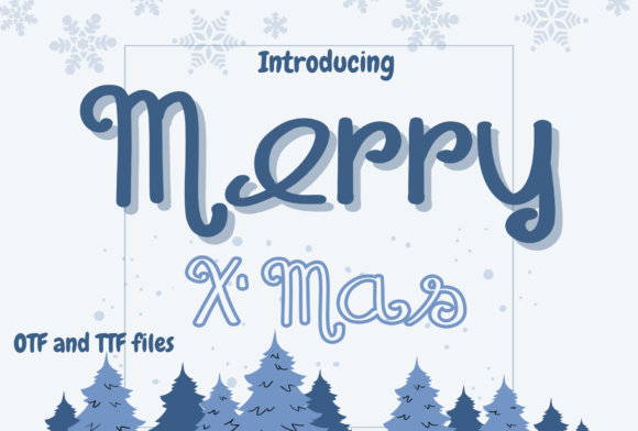 Bringing Holiday Cheer to Life with the Merry X Mas Typeface
