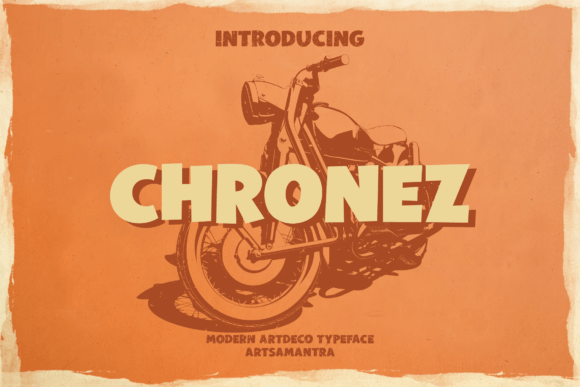 Chronez: A Vintage Display Font for Modern Web Design