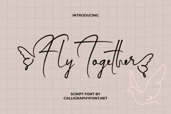 Fly Together: The Perfect Script Font for Modern Web Design