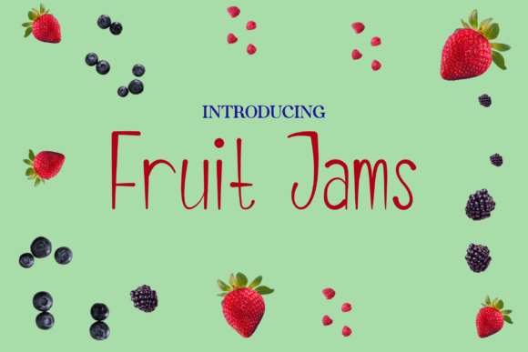 Fruit Jams: The Playful Handwritten Font for Scroll-Stopping Campaigns