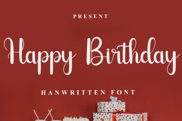 Happy Brithday: A Premium Script Font for Campaign Designers