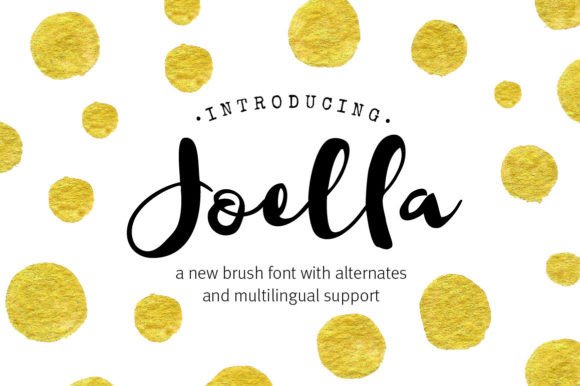 Joella: The Premium Script Font for Scroll-Stopping Brand Content