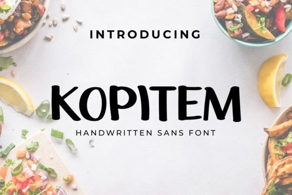 Kopitem: The Handwritten Typeface That Elevates Brand Storytelling