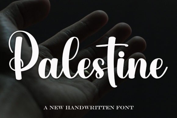 Palestine: The Handwritten Typeface That Elevates Campaign Visuals