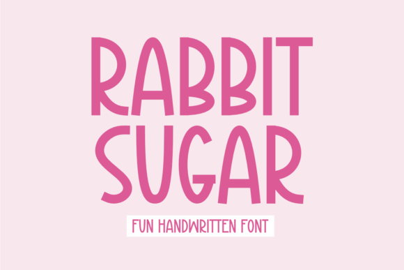 Rabbit Sugar: A Handwritten Typeface for Editorial Calm
