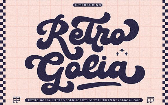 Retro Golia: The Perfect Handwritten Typeface for Brand Identity