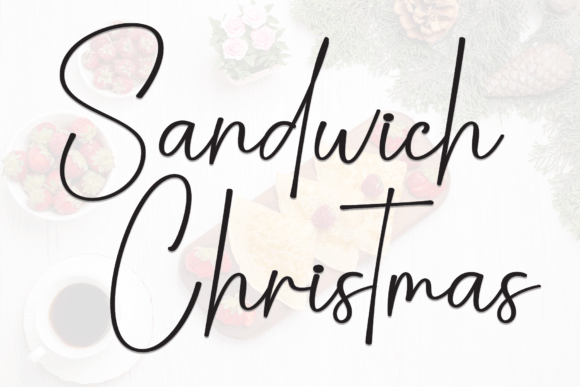 Sandwich Christmas: The Handwritten Typeface That Transforms Holiday Campaigns