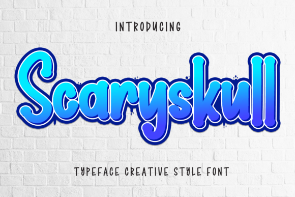 Scaryskull Typeface Review for Digital Branding