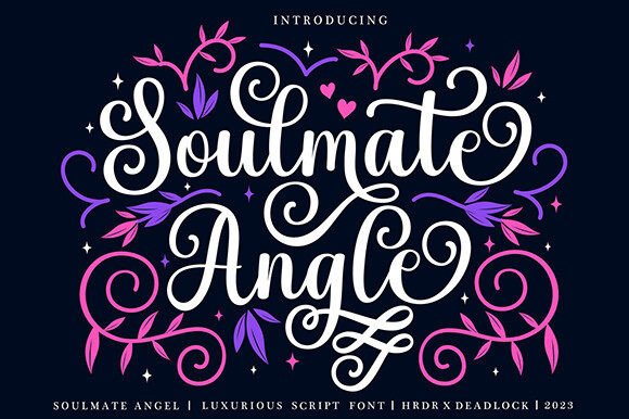 Soulmate Angel: The Handwritten Typeface for Authentic Brand Identity