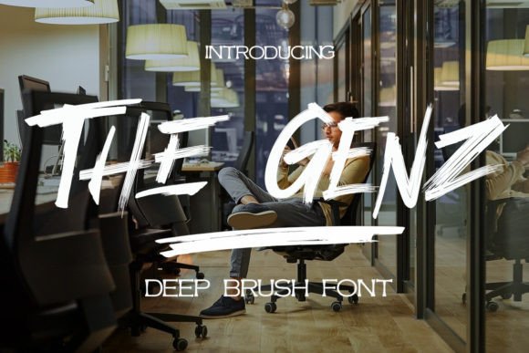 The Genz: A Handwritten Typeface to Elevate Your Brand Identity