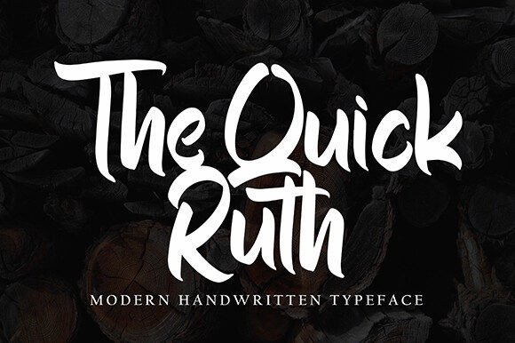 The Quick Ruth: A Premium Script Font for Campaign Design